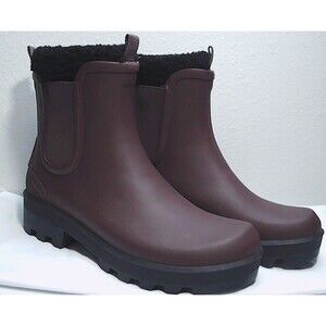 Cougar Women's Ignite Waterproof Faux Fur Lined Rubber Boots Size 9